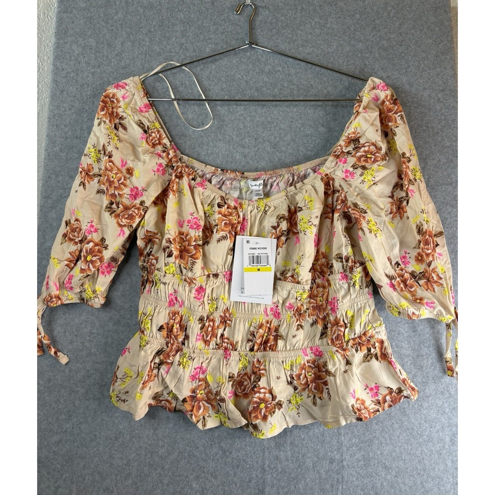 Love Fire Off The Shoulder Crop Top Size M